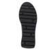 Vegane, schwarz-bronzene remonte Damen Slipper D2V01-05 mit der lightsole+. Schuh Laufsohle.