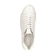 Goldene remonte Damen Sneaker Low D2E01-90 mit einem Reißverschluss. Schuh von oben.