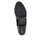 Schwarze remonte Damen Kurzstiefel D6893-02 mit einem Reißverschluss. Schuh Laufsohle.