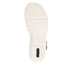 Mehrfarbige remonte Riemchensandalen R6860-90 mit einem Klettverschluss. Schuh Laufsohle.