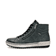 Olivgrüne remonte Damen Schnürstiefel D0772-54 mit wasserabweisender TEX-Membran. Schuh Außenseite.