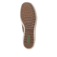 Dunkelbraun-bronzene remonte Damen Schnürschuhe R1443-25. Schuh Laufsohle.