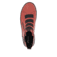 Rote remonte Damen Kurzstiefel D0779-33 mit wasserabweisender remonteTEX-Membran. Schuh von oben.