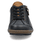 Dunkelblau-braune remonte Damen Schnürschuhe R1402-16. Schuh von vorne.