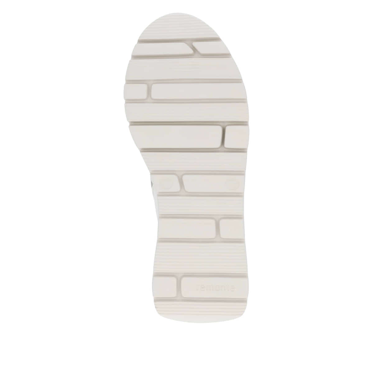 Weiße remonte Damen Kurzstiefel D2V71-80 mit wasserabweisender TEX-Membran. Schuh Laufsohle.