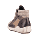 
Hellbeige remonte Damen Schnürstiefel R7998-60 mit Schnürung und Reißverschluss. Schuh seitlich schräg