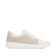 Weiße remonte Damen Sneaker Low D2E00-81 mit Reißverschluss sowie Komfortweite G. Schuh Innenseite.