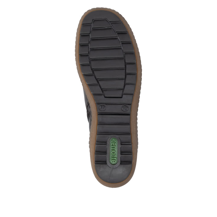 Braun-bronzene remonte Damen Schnürstiefel R1454-26. Schuh Laufsohle.