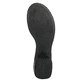 Schwarze remonte Riemchensandaletten R8770-01 mit einem Klettverschluss. Schuh Laufsohle.