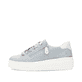 Blaue remonte Damen Sneaker Low D1C06-12 mit Reißverschluss sowie Komfortweite G. Schuh Außenseite.