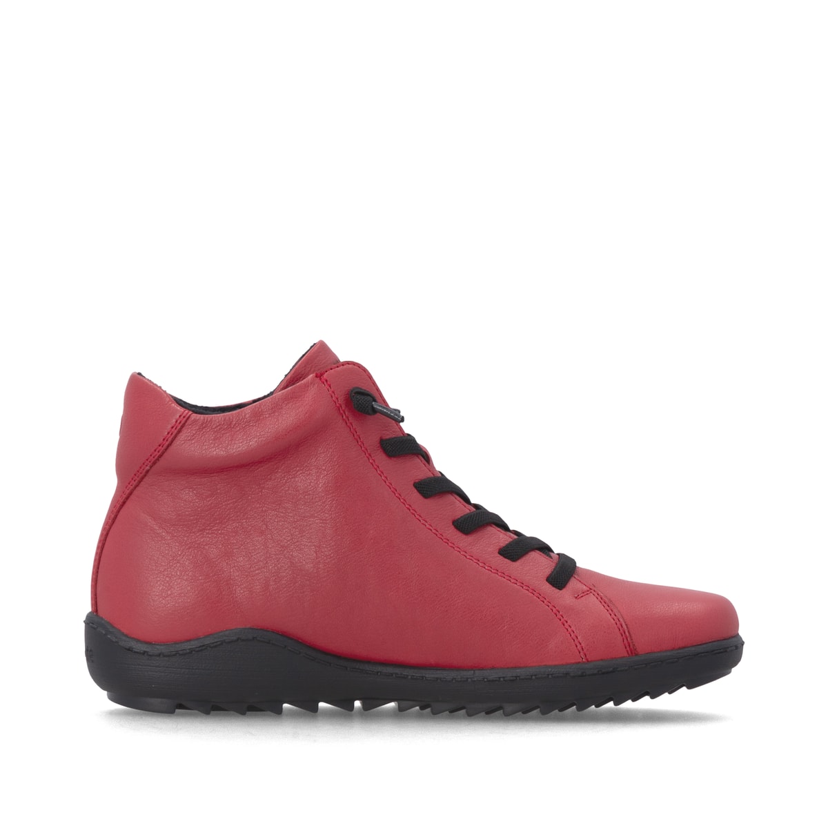 Rote remonte Damen Kurzstiefel R1455-33 mit wasserabweisender remonteTEX-Membran. Schuh Innenseite.