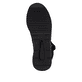 Schwarze remonte Damen Kurzstiefel D0T82-02 mit wasserabweisender TEX-Membran. Schuh Laufsohle.