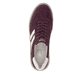 Baskets basses remonte rouges femmes D3E00-30 avec la semelle lightsole+. Chaussure vue de dessus.