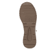 Baskets basses remonte métalliques végan pour femmes D0T09-92. Semelle extérieure de la chaussure.