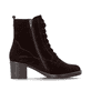 Dunkelbraune remonte Damen Schnürstiefel D2A80-25. Schuh Innenseite.