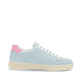 Blaue remonte Damen Sneaker Low D2C02-12 mit Reißverschluss sowie Komfortweite G. Schuh Innenseite.
