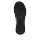 Schwarz-bronzene remonte Damen Schnürschuhe D0T23-03 mit einem Reißverschluss. Schuh Laufsohle.