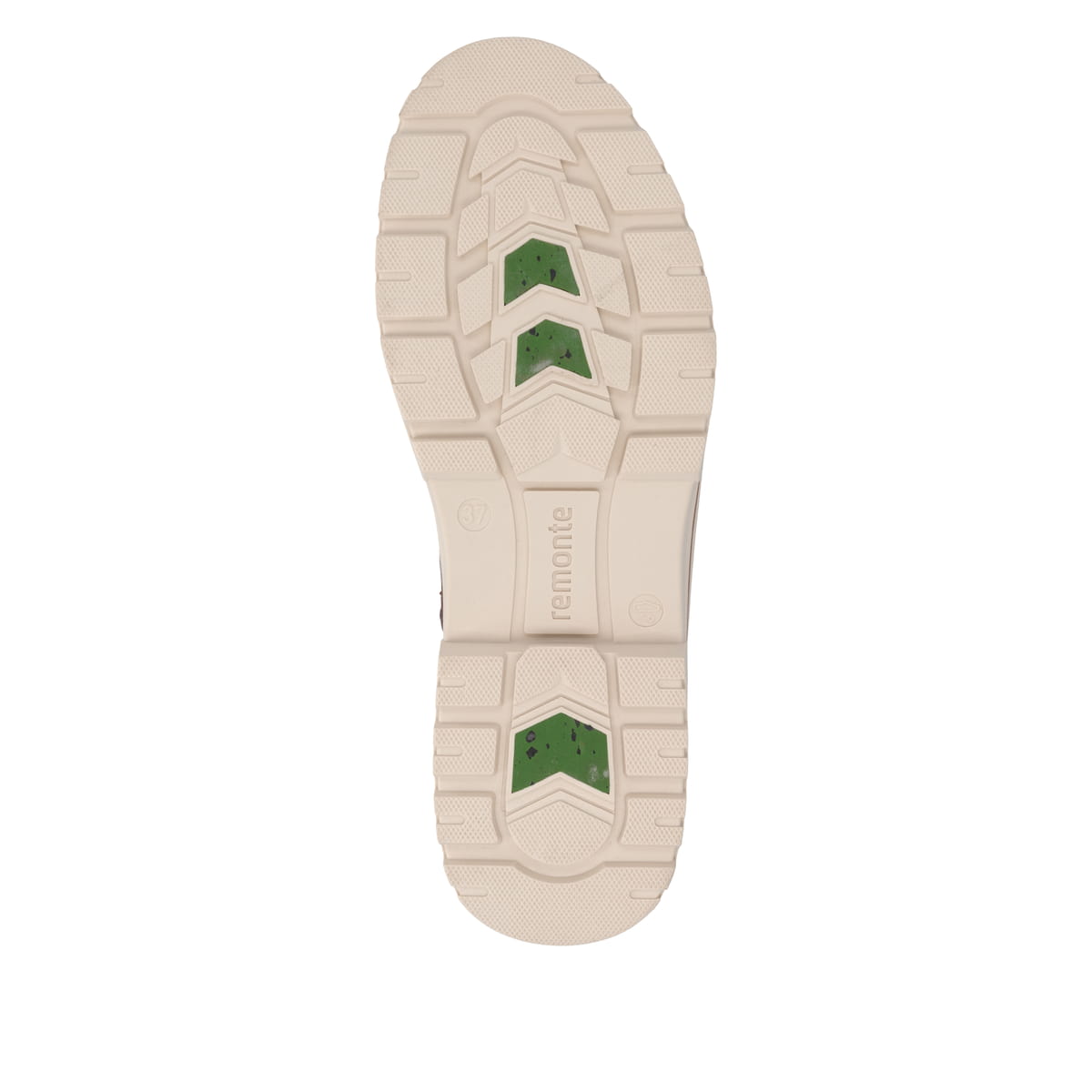 Braune remonte Damen Schnürstiefel D2U75-24 mit wasserabweisender TEX-Membran. Schuh Laufsohle.