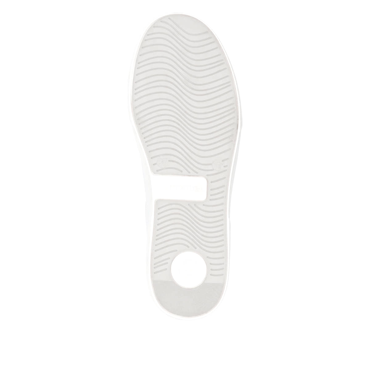 Weiße remonte Damen Sneaker Low D2J00-80 mit Schnürung sowie der Komfortweite G. Schuh Laufsohle.