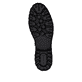 Schwarze remonte Damen Schnürstiefel D8656-00 mit wasserabweisender TEX-Membran. Schuh Laufsohle.