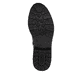 
Nachtschwarze remonte Damen Hochschaftstiefel R6581-02 mit einer Profilsohle. Schuh Laufsohle