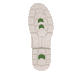 Weiße remonte Damen Schnürstiefel D2U75-80 mit wasserabweisender TEX-Membran. Schuh Laufsohle.