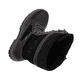 Schwarze remonte Hochschaftstiefel D9380-02 mit Flip-Grip Sohle. Schuh von oben, liegend.