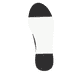 Schwarze remonte Damen Slipper R6713-00 mit einem Gummizug sowie Komfortweite G. Schuh Laufsohle.