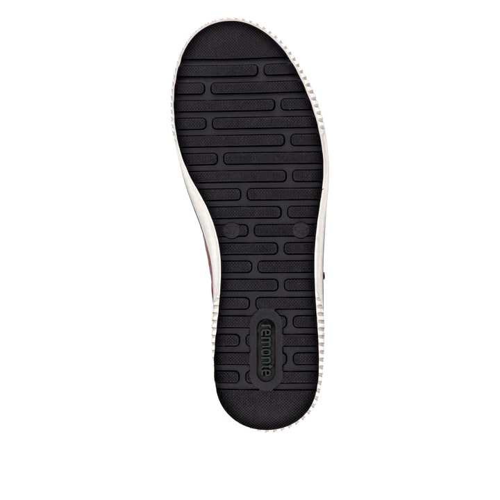 Rote remonte Damen Schnürschuhe D0700-36 mit wasserabweisender TEX-Membran. Schuh Laufsohle.