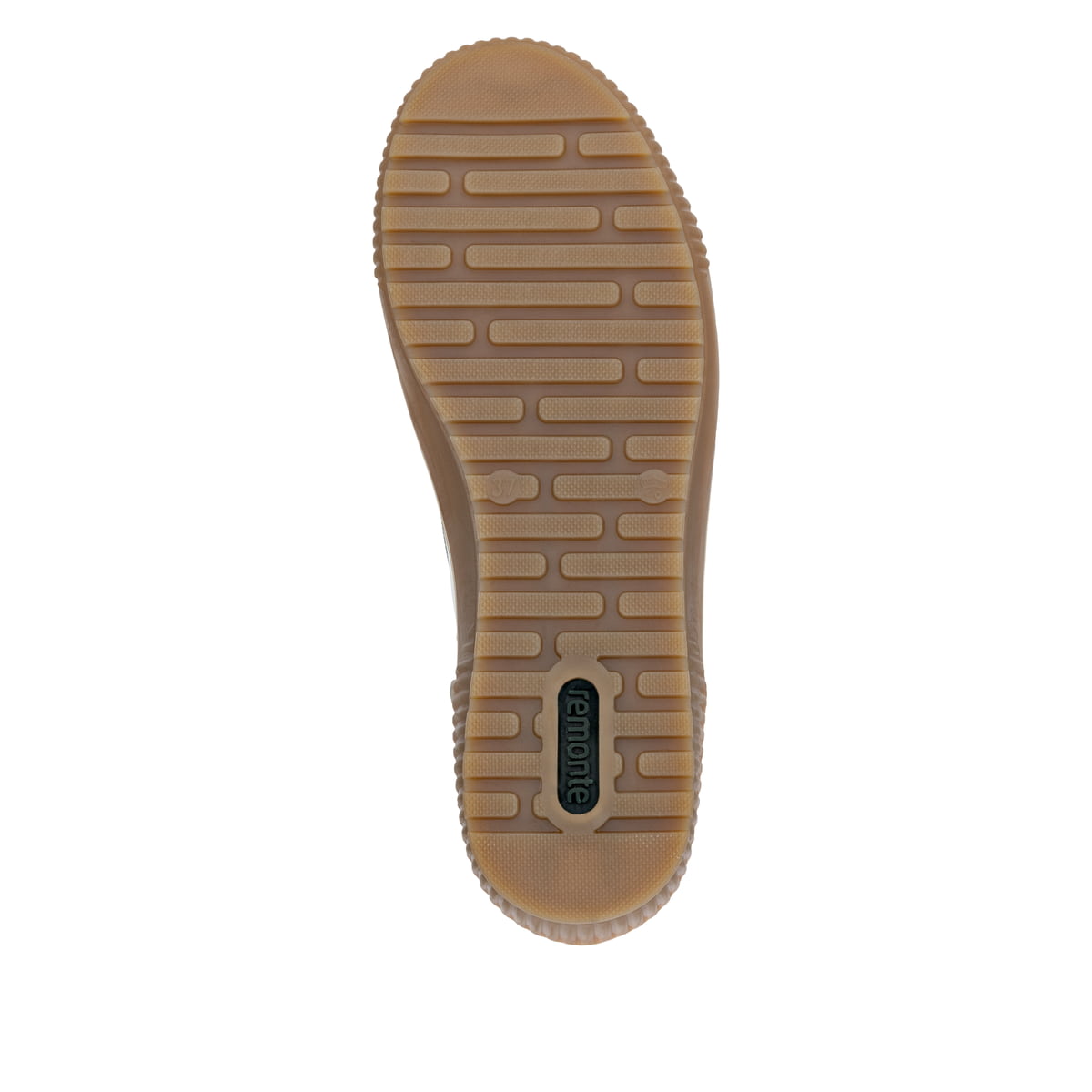 Beige remonte Damen Schnürstiefel D0781-60 mit wasserabweisender TEX-Membran. Schuh Laufsohle.