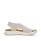 Mehrfarbige remonte Damen Riemchensandalen D1J52-90 mit Elastikeinsatz. Schuh Innenseite.