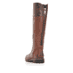 
Karamellbraune remonte Damen Hochschaftstiefel R6581-22 mit einer Profilsohle. Schuh von hinten