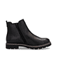 Chelsea Boots remonte noires femme D2Q70-00 avec membrane remonteTEX. Chaussure vue de l'arrière.