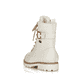
Altweiße remonte Damen Schnürstiefel D8475-80 mit Schnürung und Reißverschluss. Schuh von hinten