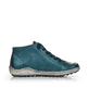Blaue remonte Damen Schnürschuhe R1498-12 mit Schnürung und Reißverschluss. Schuh Innenseite
