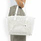 remonte Damen Shopper Q0757-90 in Altrosa-Metallic aus Kunstleder mit Reißverschluss. Shopper getragen.