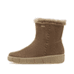 Braune remonte Damen Kurzstiefel D1T75-20 mit wasserabweisender TEX-Membran. Schuh Außenseite.