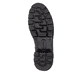 Schwarze remonte Hochschaftstiefel D0A75-01 mit wasserabweisender TEX-Membran. Schuh Laufsohle.