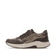 Braun-bronzene remonte Damen Sneaker D3V00-25 mit wasserabweisender TEX-Membran. Schuh Außenseite.