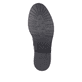 
Mitternachtsschwarze remonte Damen Chelsea Boots D1A71-01 mit einer Profilsohle. Schuh Laufsohle