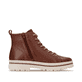 Braune remonte Damen Schnürstiefel D2U75-24 mit wasserabweisender TEX-Membran. Schuh Innenseite.