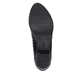 Schwarze remonte Damen Stiefeletten R5190-00 mit einem Reißverschluss. Schuh Laufsohle.