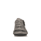 Graue remonte Damen Schnürschuhe R1402-44 mit wasserabweisender TEX-Membran. Schuh von vorne.