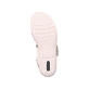 Weiße remonte Riemchensandalen R6853-80 mit einem Klettverschluss. Schuh Laufsohle.
