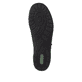 Schwarz-bronzene remonte Damen Schnürschuhe R7637-91 mit einem Reißverschluss. Schuh Laufsohle.