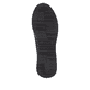 Vegane, dunkelblau-schwarze remonte Damen Sneaker D1G08-14 mit Reißverschluss. Schuh Laufsohle.