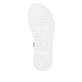Grünbeige remonte Riemchensandalen D3J53-52 mit einem Klettverschluss. Schuh Laufsohle.