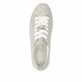 Goldene remonte Damen Sneaker Low D1C03-91 mit dekorativem Schmuckdetail. Schuh von oben.
