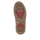 Camelfarbene remonte Damen Schnürstiefel D0U78-20 mit Flip-Grip Sohle. Schuh Laufsohle.