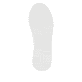 Weiße remonte Damen Sneaker Low D1G09-80 mit einem Reißverschluss. Schuh Laufsohle.